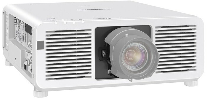 Panasonic PT-REZ12LWU7 12,000 Lumens WUXGA DLP Laser Projector, White, Body Only