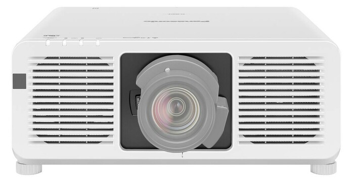 Panasonic PT-REQ12LWU 12,000 Lumens WQUXGA Laser Projector, White, Body Only