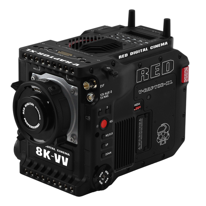 RED Digital Cinema V-RAPTOR XL 8K VV (V-Lock) 8K Cinema Camera With VV Sensor, V-Lock