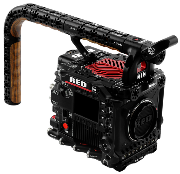 RED Digital Cinema V-RAPTOR Production Pack (V-Lock) 8K VV Cinema Camera With Batteries, Grips And More