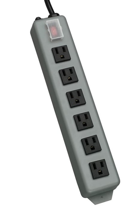 Tripp Lite UL24CB-15 6 Outlets Power Strip With15' Cord