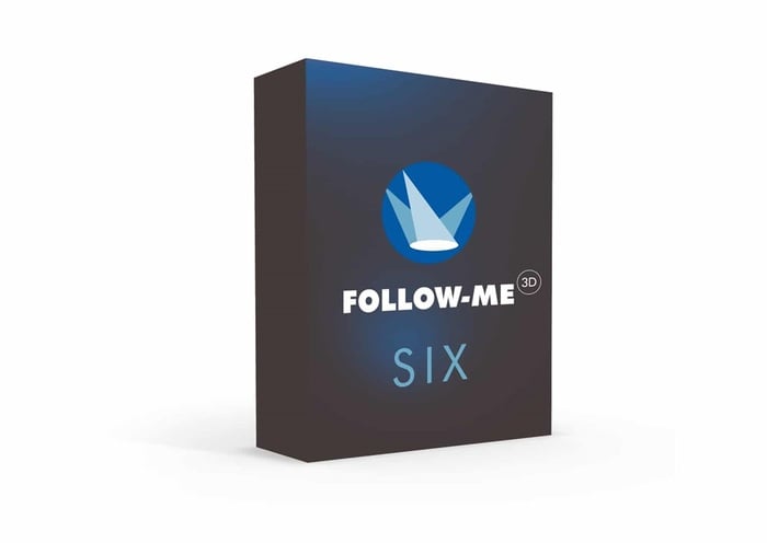 Follow-Me FMMT3DSIX 3D SIX Software License, Six Targets, Unlimited Fixtures, PS