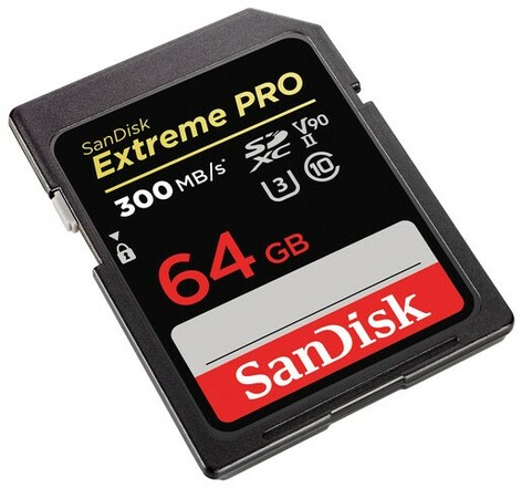 SanDisk SDSDXDK064GANCIN Extreme PRO 64GB UHS-II Memory Card