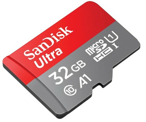 SanDisk SDSQUA4-032G-AN6IA 32GB MicroSDHC Memory Card