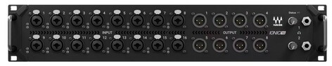 Waves IONIC 16 16-In/12-Out SoundGrid Stagebox With Waves Signature Preamps