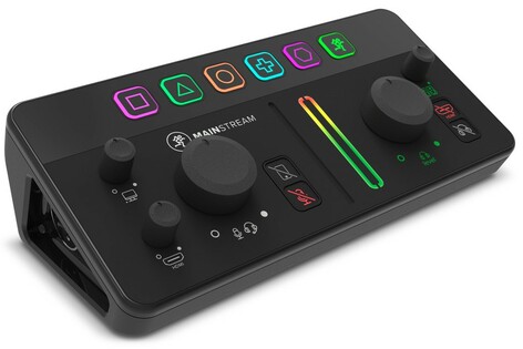 Mackie MAINSTREAM Complete Live Streaming And Video Capture Interface With Programmable Control Keys