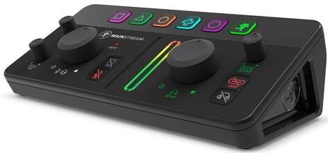 Mackie MAINSTREAM Complete Live Streaming And Video Capture Interface With Programmable Control Keys