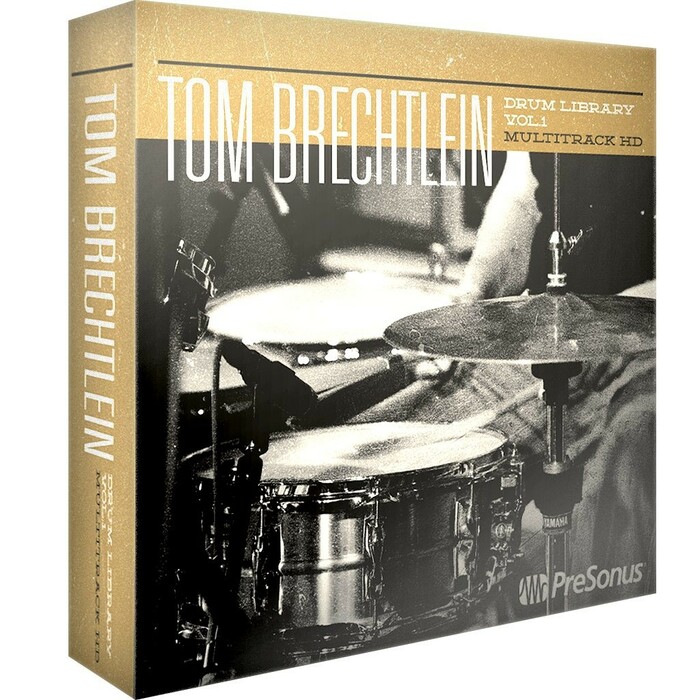 PreSonus TOM-B-DRUM-V1-HD Tom B. Drum Library HD Multitrack Version [Virtual]