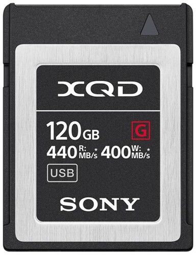 Sony QD-G120F/J 120GB G Series XQD Memory Card