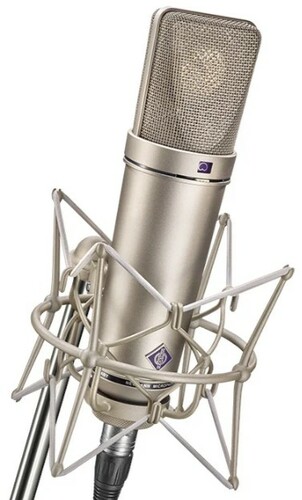 Neumann Voice Over U 87 Ai Bundle Condenser Mic With Audio Interface And Headphones