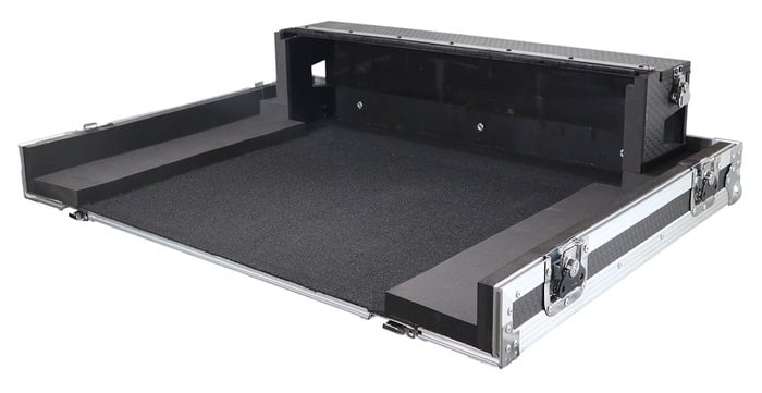 ProX XS-YDM7COMPACTEXDHW ATA Digital Audio Mixer Flight Case For Yamaha DM7 Compact Extension Console With Doghouse Compartment
