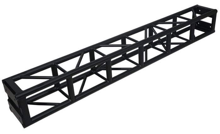 ProX XT-BT1208-BLK 8' BoltX Black Bolted 12" Professional Box Truss Segment, Black