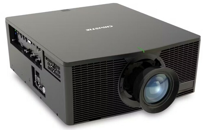 Christie 4K7-HS 7000 Lumens 4K UHD 1DLP BoldColor Laser Projector, Black, No Lens