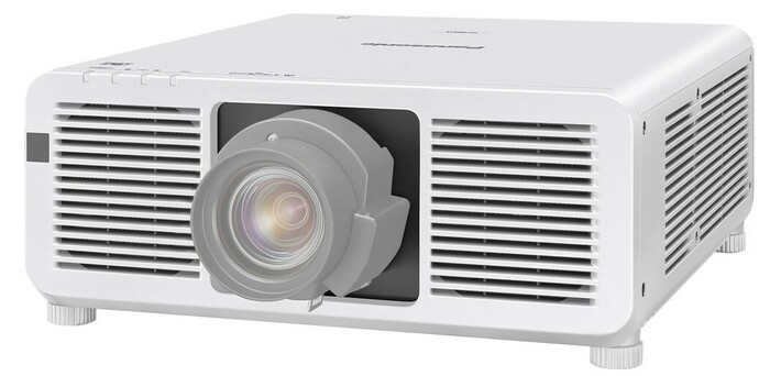 Panasonic PT-RZ120LWU7 12,000 Lumens PT-REZ12 Series WUXGA DLP Laser Projector, No Lens, White