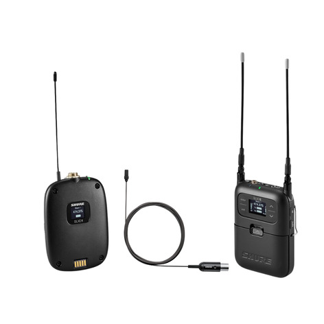 Shure SLXD15/UL4B Bodypack System With SLXD1 TX, SLXD5 RX And UL4B Lav Mic