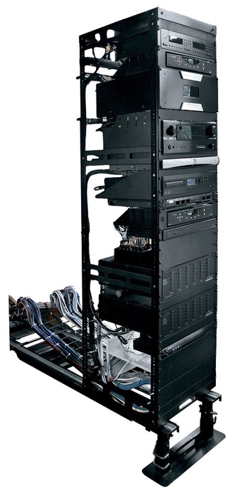 Middle Atlantic AXS-36 AXS In-Wall Slide Out Rack 20" Deep, 36 Space