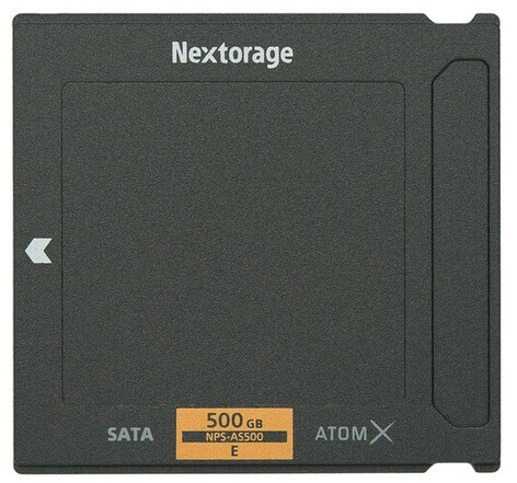 Atomos Nextorage AtomX SSDmini 500GB Monitor-Recorder For 8K, 6K, 4K, And HFR Raw Video, 500GB