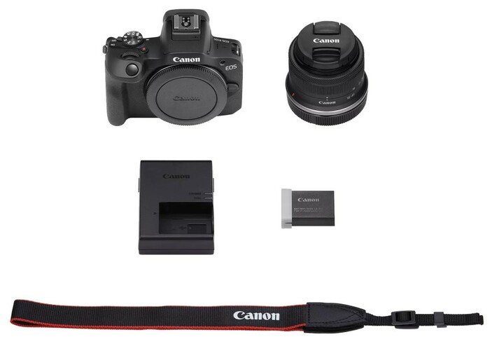 Canon EOS R100 RF-S 18-45mm Mirrorless Interchangeable Lens Camera Including RF-S18-45mm Lens