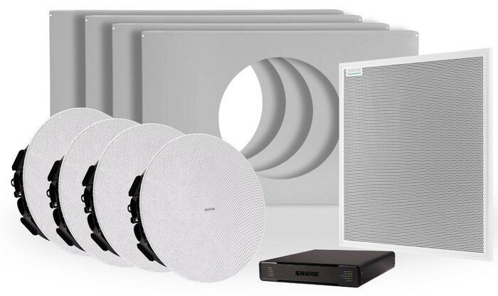 Shure 920Q-V Microflex Bundle With 1x MXA920W-S And P300-IMX