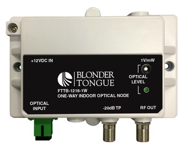 Blonder-Tongue FTTB-1218-1W One-Way Indoor Optical Node