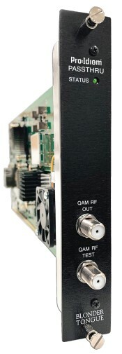 Blonder-Tongue NXG-QAM32PROIDIOM-PT QAM Output Module; 32 Agile QAM Carriers