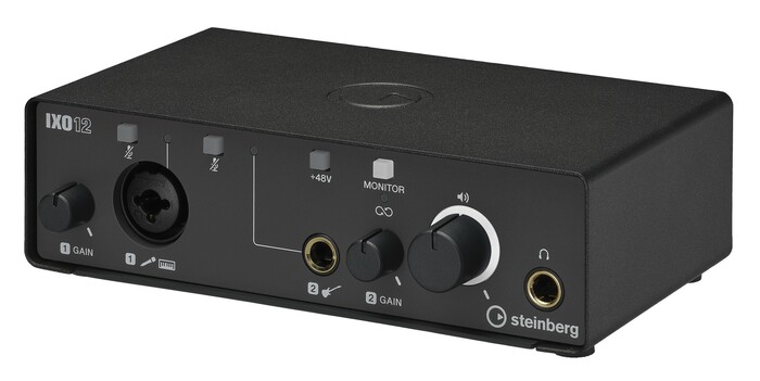 Steinberg IXO12 2-In/2-Out USB2.0 Type C Audio Interface With One Preamp