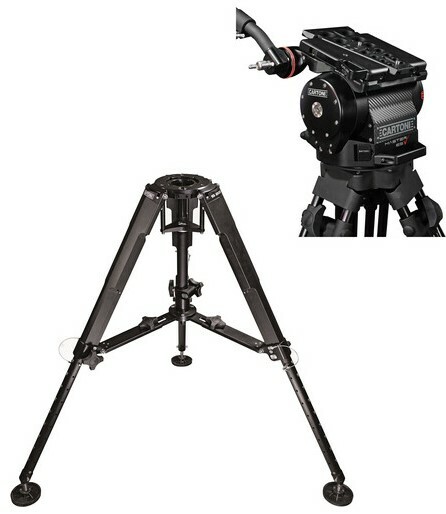 Cartoni Sport 200 Tripod with Master 65 Head Fluid Head Tripod System