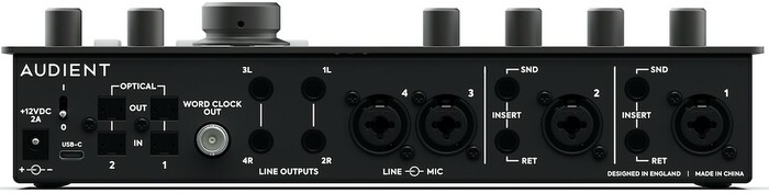 Audient ID44-MKII 4 Channel USB 2.0 Audio Interface And Monitoring System- Gen II