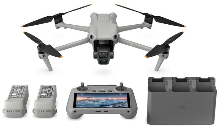 DJI Air 3 Fly More Combo with RC 2 Imaging Drone With Accessories And Remote Control