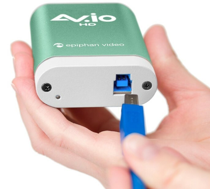 Epiphan Avio HD+ USB Video Grabber For HD Video Capture