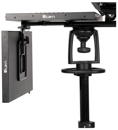 ikan PT4900S PTZ Pedestal 19" PTZ SDI/HDMI Teleprompter, Pedestal And Dolly Kit