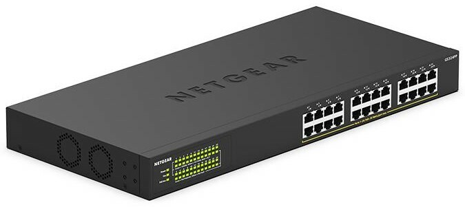 Netgear GS324PP-100NAS 24-Port Gigabit Ethernet Unmanaged High-Power PoE+ Switch