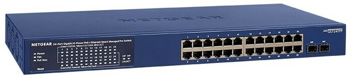 Netgear GS724TPP 6-Port PoE+ Gigabit Ethernet Switch 380W, Managed Data