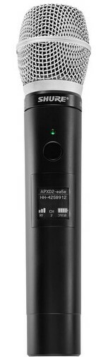 Shure MXW neXt 2 MXW2X/SM86 Wireless Handheld Transmitter With SM86 Mic Head