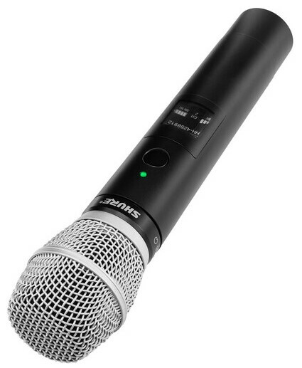 Shure MXW neXt 2 MXW2X/SM86 Wireless Handheld Transmitter With SM86 Mic Head