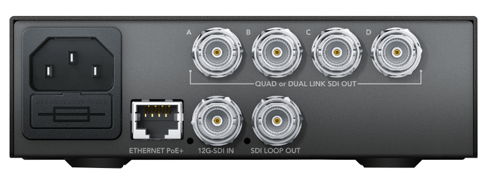 Blackmagic Design Teranex Mini 12G-SDI to Quad SDI [Restock Item] 12G Converter