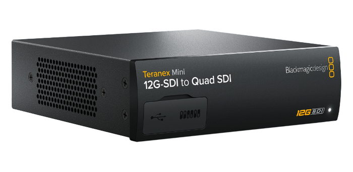 Blackmagic Design Teranex Mini 12G-SDI to Quad SDI [Open Box] 12G Converter