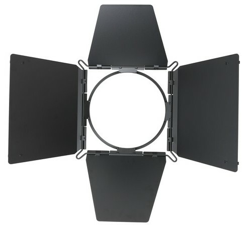 Litepanels Studio X5/6 4-Leaf Rotating Barndoor 12.7" Diameter Barndoor For Studio X5 And X6 LED Fresnel Lights