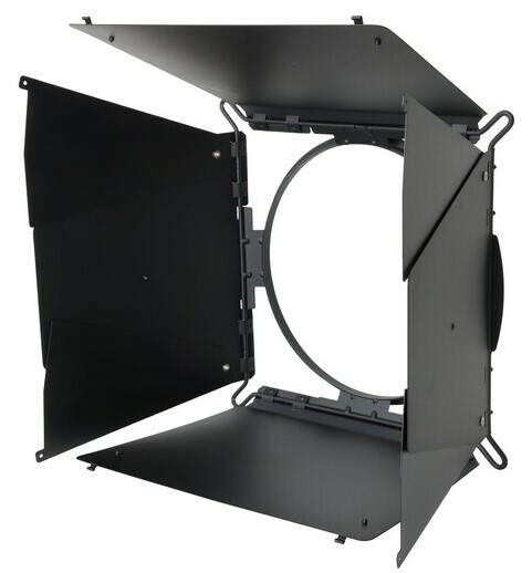 Litepanels Studio X5/6 8-Leaf Rotating Barndoor 12.7" Diameter Barndoor For Studio X5 And X6 LED Fresnel Lights