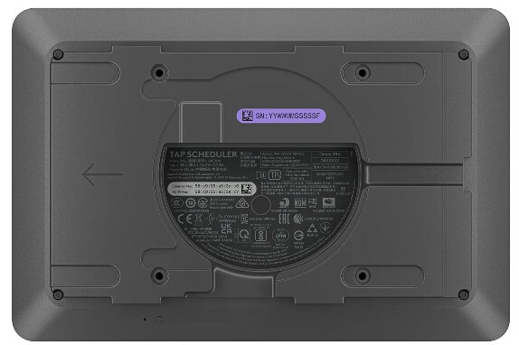 Logitech Tap Scheduler Purpose-Built Scheduling Panel For Meeting Rooms