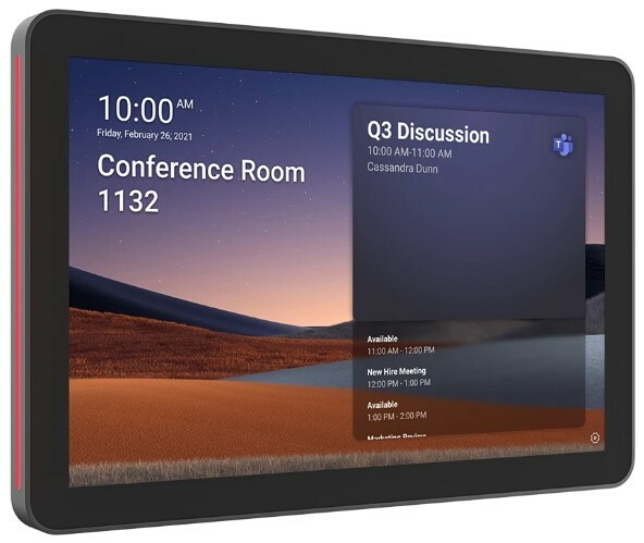 Logitech Tap Scheduler Purpose-Built Scheduling Panel For Meeting Rooms