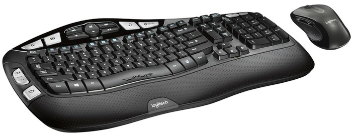 Logitech MK550 Wireless Wave Keyboard-Mouse Combo