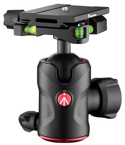 Manfrotto MH496-Q6 496 Center Ball Head With Q6 Arca-Type Quick Release Plate