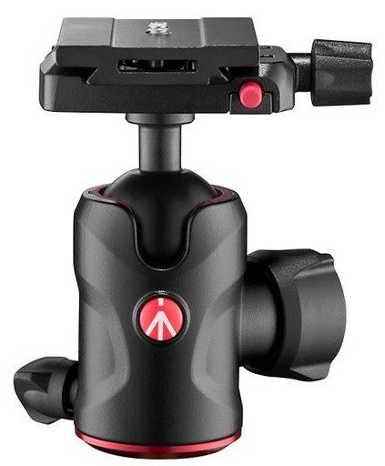 Manfrotto MH496-Q6 496 Center Ball Head With Q6 Arca-Type Quick Release Plate