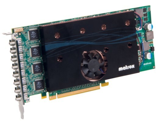 Matrox M9188 PCIe x16 Multi-Display Octal Graphics Card