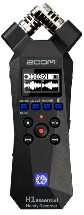 Zoom H1 ESSENTIAL 2-Channel Handy Recorder W/ Accessibility Features