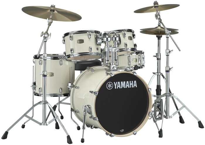 Yamaha Stage Custom Birch 5-Piece Drum Set - 20" Kick 10" And 12" Toms, 14" Floor Tom, 20" Kick, 14" Snare With HW-780 Hardware Pack