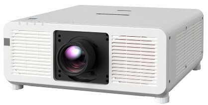 Panasonic PT-REQ10LWU 10000 Lumens Laser 4K Projector With Quad Pixel Drive, Filter-Free, No Lens, White