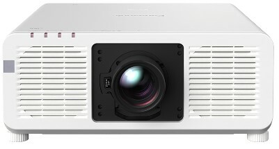 Panasonic PT-REQ10LWU 10000 Lumens Laser 4K Projector With Quad Pixel Drive, Filter-Free, No Lens, White