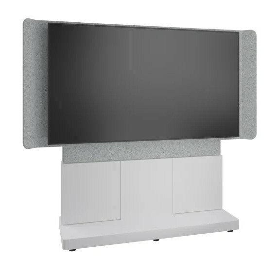 Middle Atlantic FM-DS-6675FS-ED8W Forum Free-Standing 66" (3 Bay) Stand For 80" To 85" Display
